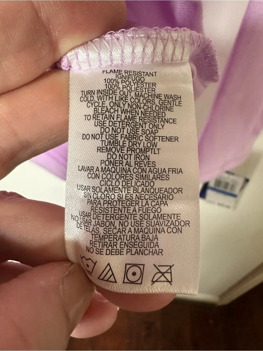 MAX & OLIVIA Kids' Lavender Unicorn Pajama Set Size 14-16